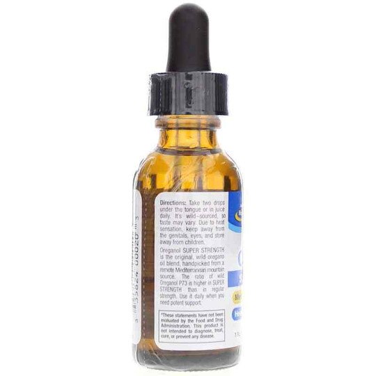 Oil of Wild Oregano Oreganol Super Strength Liquid, NAHS